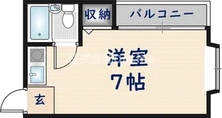 大阪府東大阪市吉松2丁目【マンション】の間取り