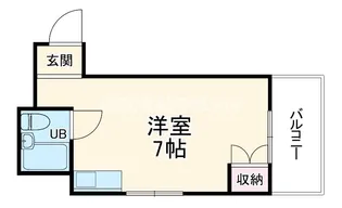 シャンスー源氏ケ丘【3階】の間取り