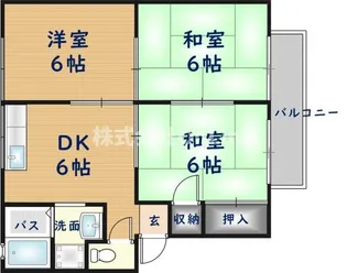 メゾンルミエール【1階】の間取り