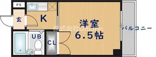 大宝菱屋西ロイヤルハイツ【2階】の間取り