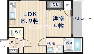 F mirai Pavo【2階】の間取り