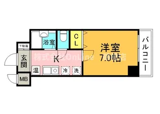 グランドタワー森之宮SOUTH【5階】の間取り