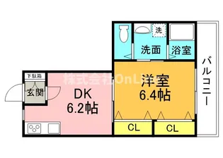 STABLE SHOJIHIGASHI【2階】の間取り