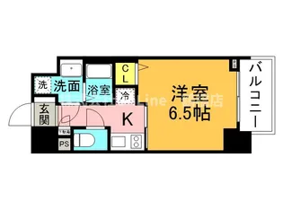 レオンコンフォート上本町【5階】の間取り