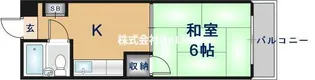 マンション葵【2階】の間取り