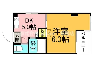 サンシャイン森之宮【5階】の間取り