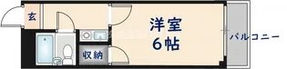 大阪府東大阪市小阪2丁目【マンション】の間取り