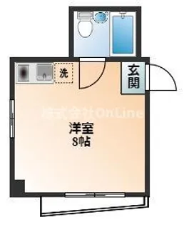 大阪府東大阪市高井田元町2丁目【マンション】の間取り
