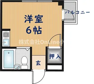 大阪府東大阪市永和2丁目【マンション】の間取り