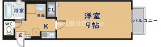 大阪府東大阪市永和2丁目【アパート】の間取り