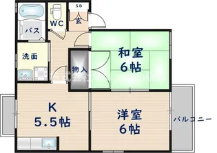 グランツ2000【1階】の間取り
