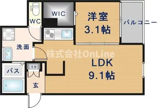 F+style八尾北本町2号館【1階】の間取り