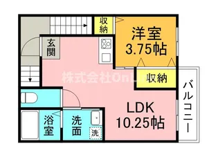 パインコート【2階】の間取り