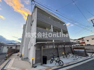 クリエオーレ瓜破【2階】の外観