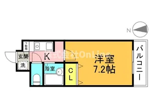 ペニーレーン【6階】の間取り