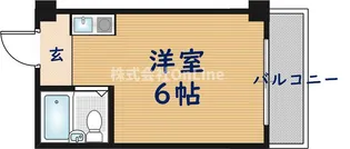 コーポフェルメール【4階】の間取り