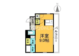 サンライズヒルズ上町台地【2階】の間取り