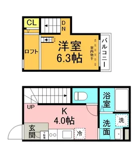 フォレストコート東今里の間取り