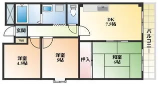 レジデンス清【2階】の間取り