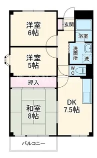 レジデンス清【2階】の間取り