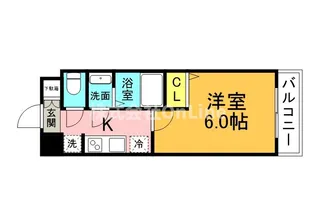 ワールドアイ大阪城EASTⅢ【6階】の間取り