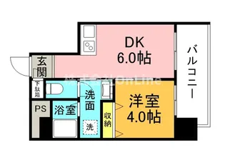 シャラロステ【6階】の間取り