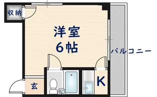 ダイキンハイツ【4階】の間取り