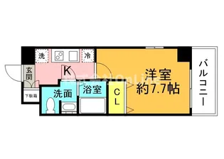 エスリード森ノ宮駅前【11階】の間取り