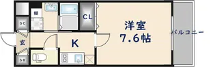 パラゴン布施駅前【9階】の間取り
