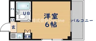 コボックス【4階】の間取り