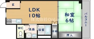 大阪府東大阪市菱江1丁目【マンション】の間取り