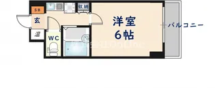 大阪府東大阪市長田中1丁目【マンション】の間取り