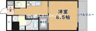 大阪府東大阪市友井5丁目【マンション】の間取り