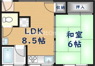 ダイワ高井田ビル【2階】の間取り