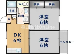 ウッディ【1階】の間取り