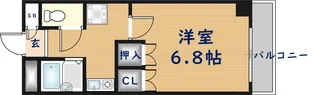 サンモール【7階】の間取り