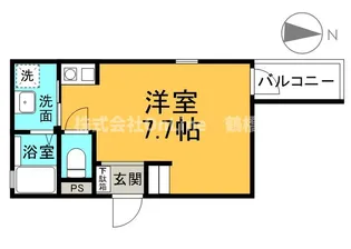 K&A鴫野西【3階】の間取り