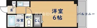 小阪本町ル・グラン【4階】の間取り