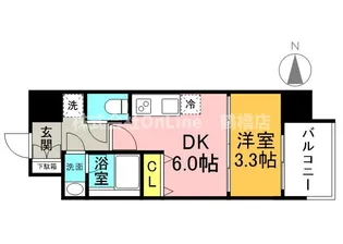 ブランシエスタ森ノ宮【11階】の間取り