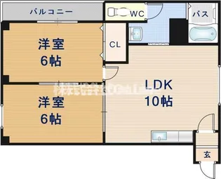 マイプラザ田島【4階】の間取り