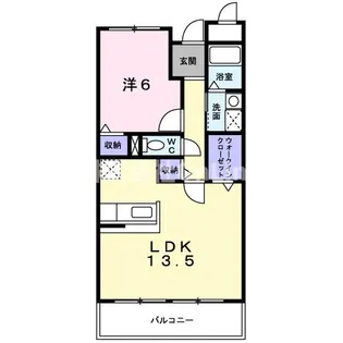 ブリージーウェイ【3階】の間取り