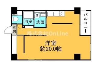 ALFA【6階】の間取り