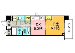 和宏一輝【4階】の間取り