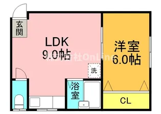 エルム小谷(旧館)【4階】の間取り