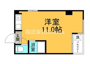 サンシャイン森之宮【3階】の間取り