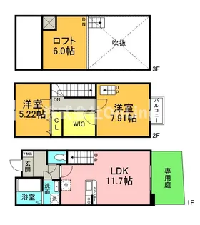 ドミール ジャルヴェルデの間取り