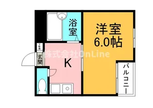 ゴッドフィールドⅢ【8階】の間取り