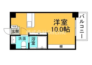 ボンボニエール【3階】の間取り