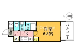 La Douceur北巽【13階】の間取り