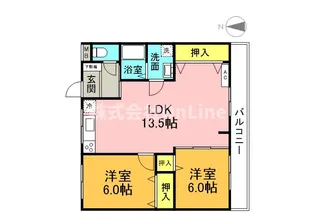 アヴィタシオンDo.Y【4階】の間取り